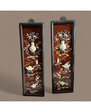 Pair of decorative panels