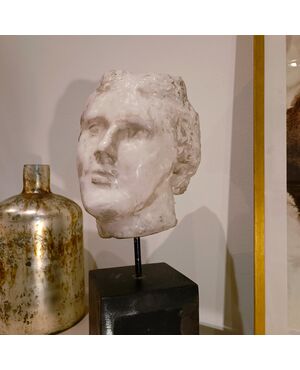 Scultura accademica del ‘900 in cera – Testa di Afrodite