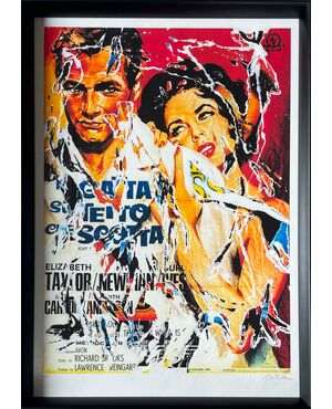 La gatta sul tetto che scotta - Mimmo Rotella (1918-2006)