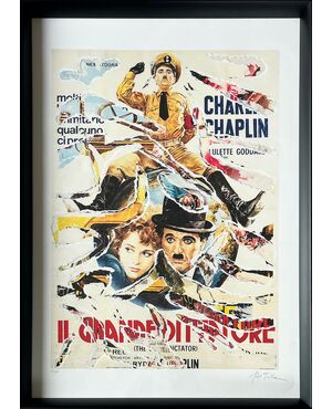 The Great Dictator - Mimmo Rotella (1918-2006)