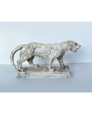 Scultura leonessa - inizio Novecento