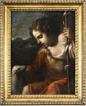 Saint John the Baptist as a Child SOLD