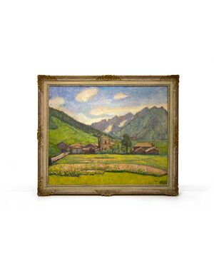 Arturo Tosi (Busto Arsizio, 1871 - Milano, 1956) "Barzesto", 1923