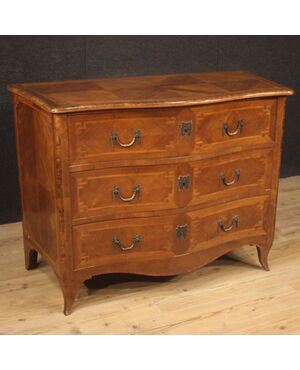 Inlaid dresser in Louis XV style from the 20th century