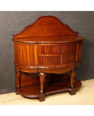 French dresser in mahogany wood from 20th century