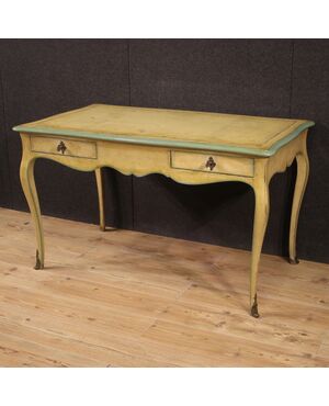 Grande scrivania francese in stile Luigi XV