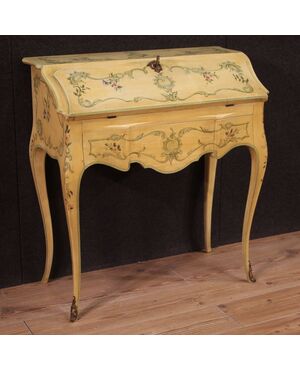 Venetian secretary desk painted in the 1960s