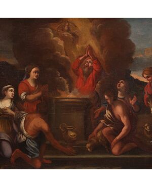 Quadro religioso della prima metà del XVIII secolo