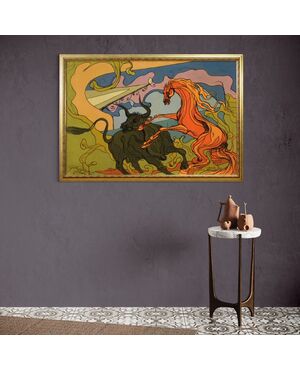 Modern Italian painting from the 20th century