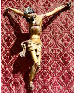 Anatomical Wax Crucifix by Gaetano Giulio Zumbo 1656-1701.