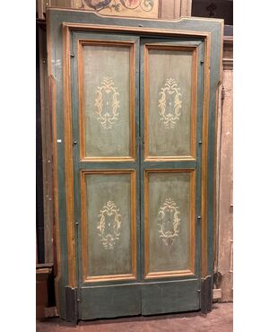 PTL165 - Porta con telaio, misure telaio cm L 115 x H 228, luce cm L 94 x H 209 cm