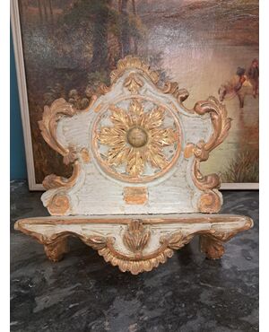 Leggio laccato e dorato del '700