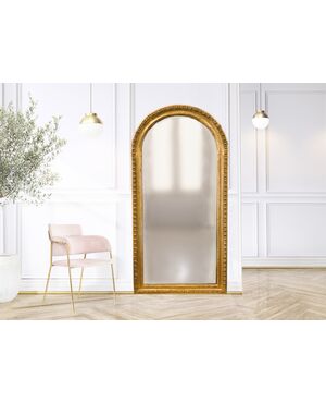 Specchiera antica del 1800 in foglia oro