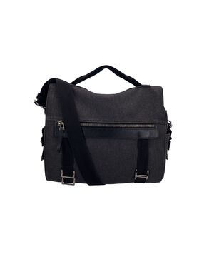 GUCCI Borsa a Tracolla in Tela Col. Grigio M