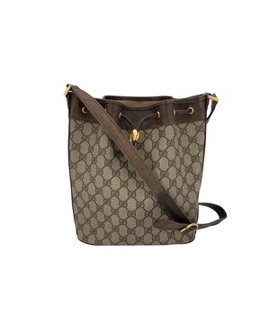 GUCCI Borsa a Tracolla Vintage in Tela Col. Beige Ophidia M