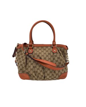 GUCCI Borsa Shopper in Tela Col. Beige Sukey M