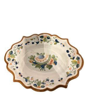 Vassoietto in maiolica , Pasquale Antonibon , Nove di Bassano , XVIII secolo