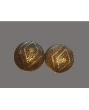 Beautiful pair of Lyonnaise-style boules from the 1920s