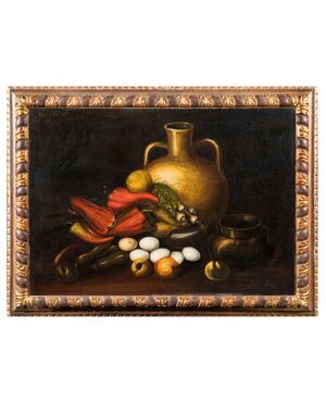 Scuola lombarda del XVIII/XIX secolo "Natura morta"