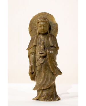 Jade Buddha - 19th century - minor flaws