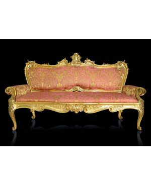 Sontuoso divano Luigi XIV (VENDUTO)