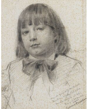 Portrait of the son Arnaldo (1876)