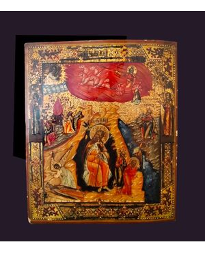 Icona russa Profeta Elia XIX secolo