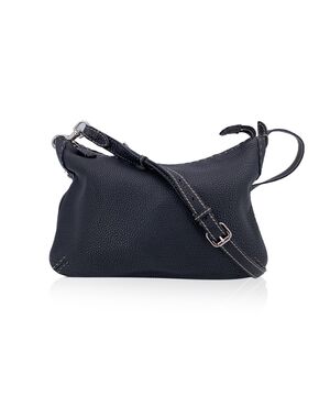 FENDI Borsa a Tracolla in Pelle Col. Nero M