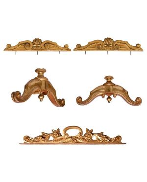 Vari pezzi di un para-scintille smontato - O/4916 -