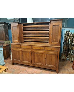 Credenza  4 ante  con alzata della fine del '700