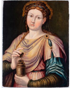 Maddalena, olio su tavola