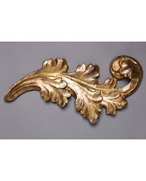 Antique gilded wooden frieze - O/5334 -