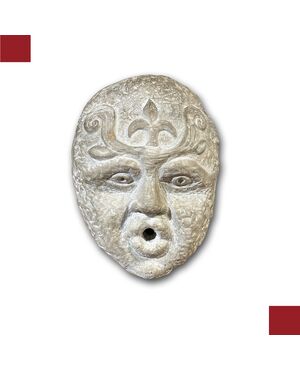 SCULTURA MASCHERONE DA FONTANA XVI SECOLO