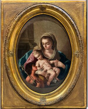 “Madonna col Bambino e San Giovannino” -  XVIII secolo
