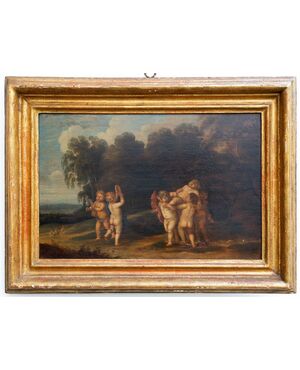 Baccanale di Putti - Scuola Fiamminga