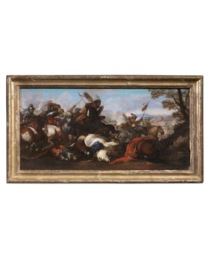 Jacques Courtois Il Borgognone (1621-1676) - Battaglia