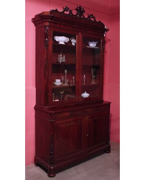 Vetrina in Mogano, Toscana, sec. XIX