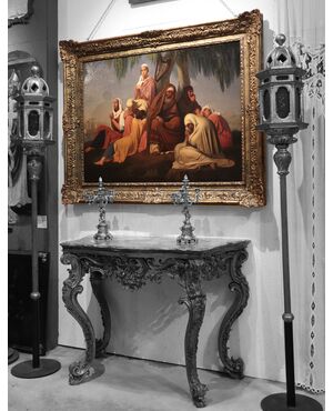 French painter, "Babylonian Exile", 19th century