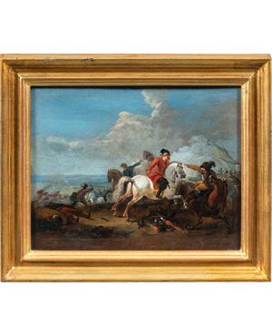 Francesco Casanova (Londra 1727 – Mödling 1803) - Battaglia cavalleresca.