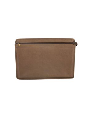 GUCCI Pochette Vintage in Pelle Col. Beige M