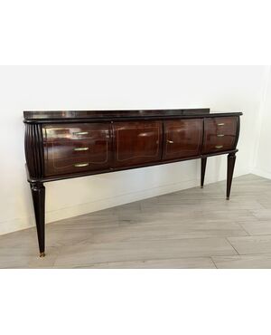 Credenza - mobile bar con interno luminoso | Vintage 1950