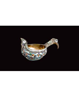 Kovsh russo in argento – Mosca -1898