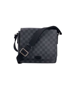 LOUIS VUITTON Borsa a Tracolla in Tela Col. Nero District M