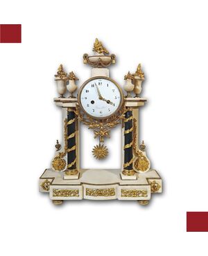 GRANDE OROLOGIO A TEMPIETTO DIRETTORIO FINE XVIII SECOLO