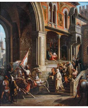 XIX secolo, L’ingresso trionfale di Alboino e Cangrande della Scala a Vicenza