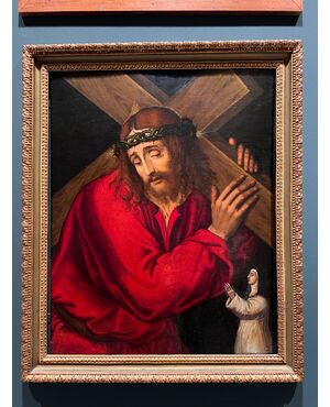 Tavola con “Cristo porta croce”