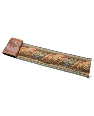 Ornamental border with large leaves - B/482 -