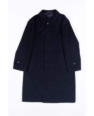 “Cornelliani” cappotto blu in lana