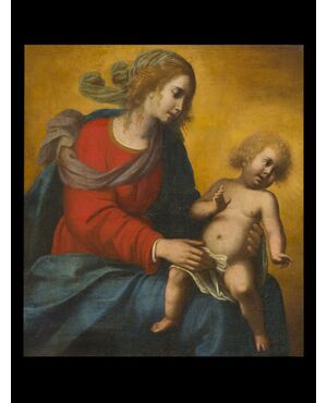 Mario Balassi (Florence 1604 -1667) - Madonna with Child     