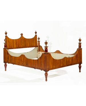 Neoclassical double bed     